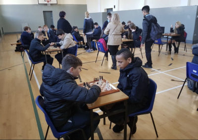 Children playing Chess